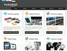 Tablet Screenshot of hyderabadlaptops.com